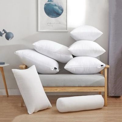 Customized Size Down Alternative Microfiber Filling Bed Pillow For Home Hotel