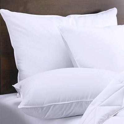 100% Cotton White Healthly Hotel Sleeping Pillow 3-5 Star Standard