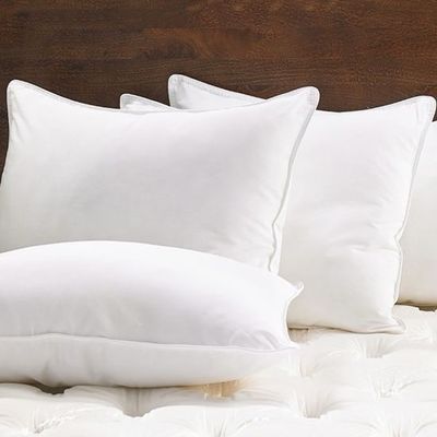 Super Soft 800g 7D Hollow Fiber Microfiber Bed Pillows Customizable