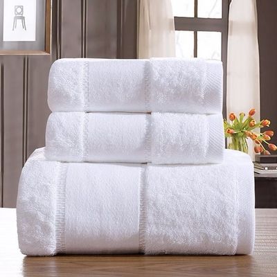 Customized Logo Soft Absorbent 100% Cotton Face Hand Bath Hotel Towel