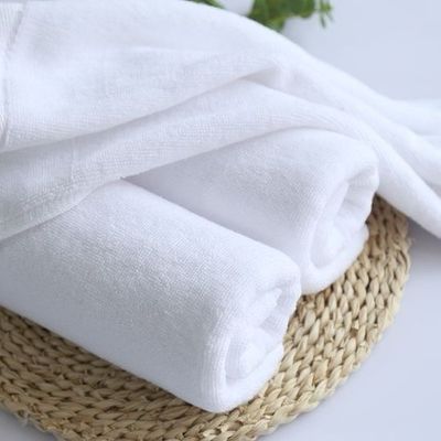 Luxury Hotel Use 100% Cotton Plain Cotton Hand Towel SGS Cerfificated