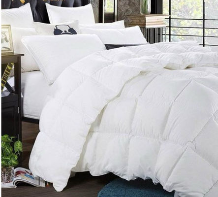 Luxury 100% Cotton Cover White Goose Down Duvet For Hotel Home
