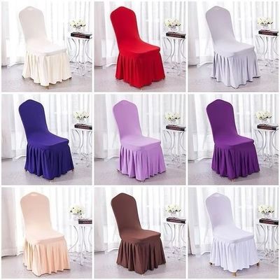 Polyester Spandex Folding Chair Covers for Hotel
